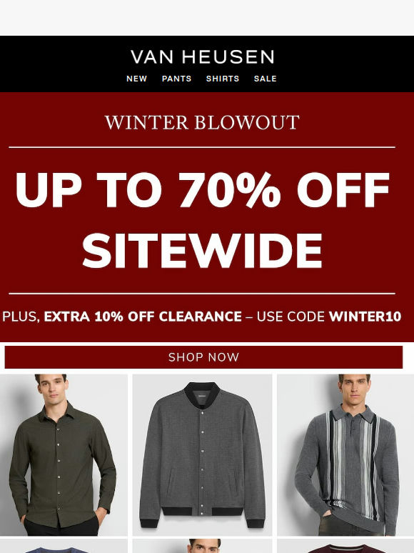 up to 70% off EVERYTHING