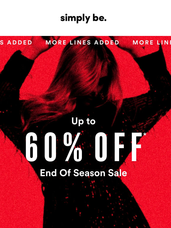 Did you hear?! 😲 More lines added to our SALE!
