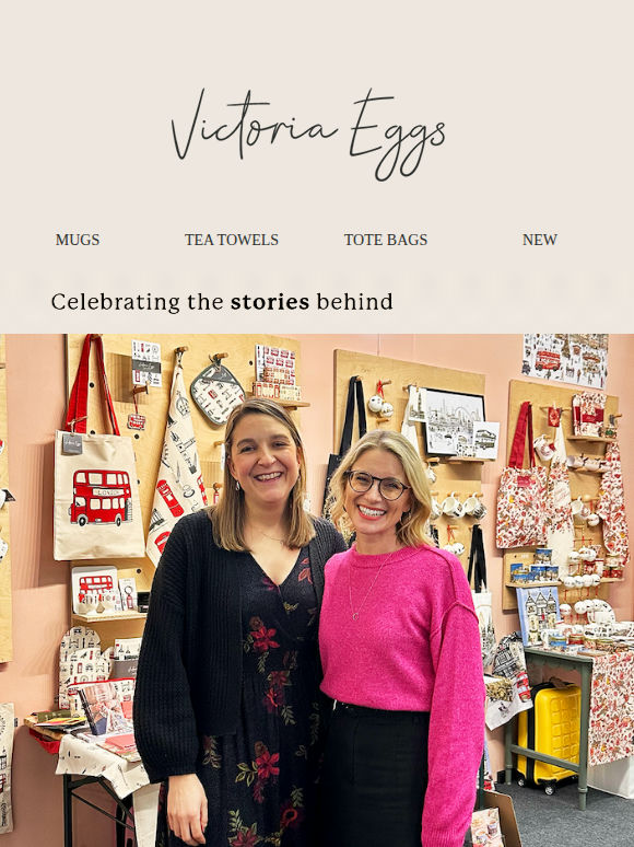 A London Christmas Tale & a cuppa with Victoria ☕