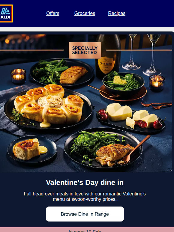 A menu made with love ❤️ 🛒