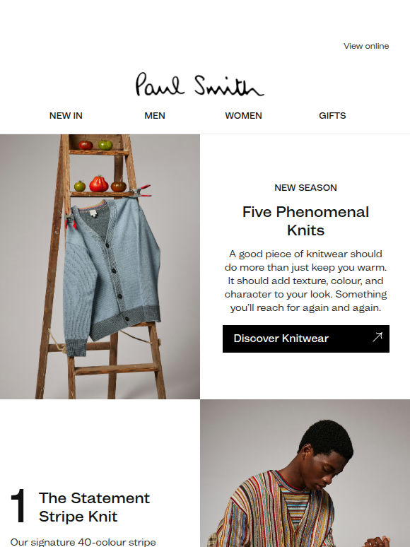 A masterclass in knitwear