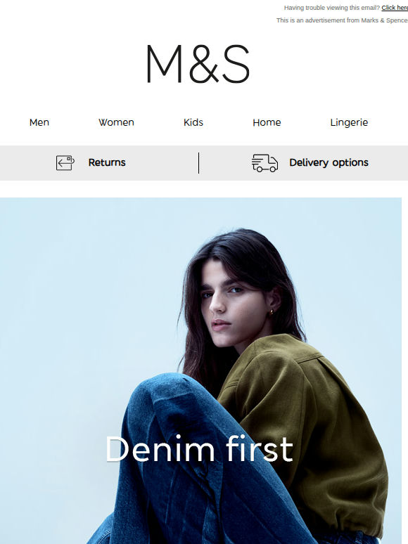 Denim first. The outfit will follow…