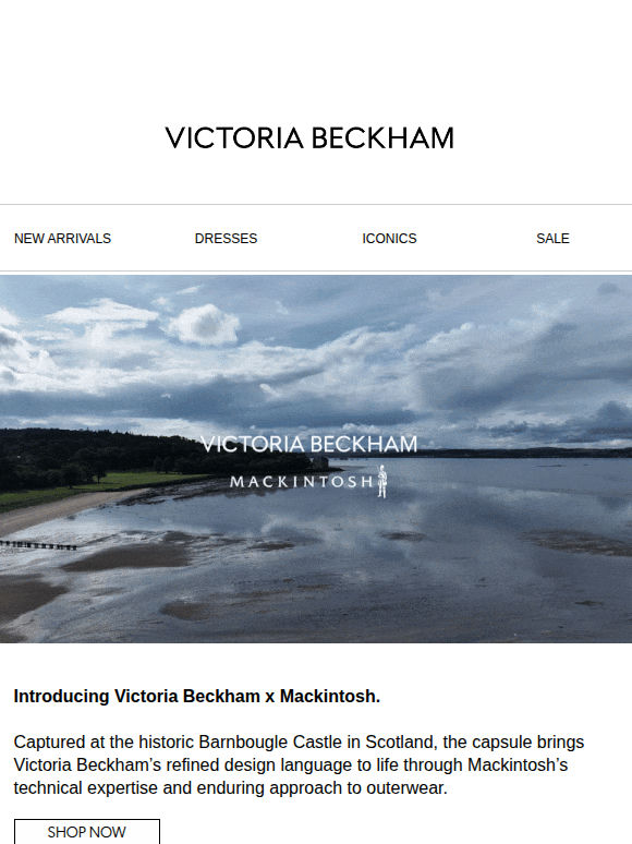 Victoria Beckham x Mackintosh