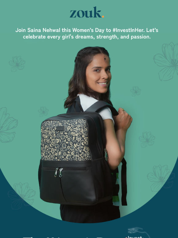 Join Saina Nehwal in championing the dreams of every girl this Women’s Day.