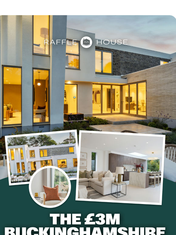 The £3m Buckinghamshire Dream Home Draw is today!