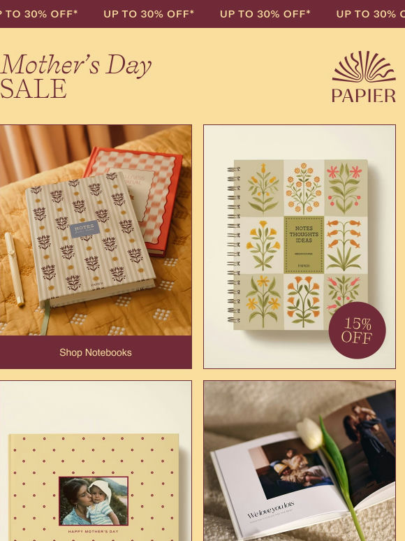 Sale: Photo gifts mums adore