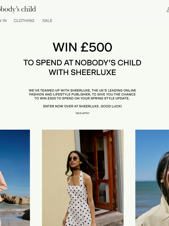 WIN £500 to spend