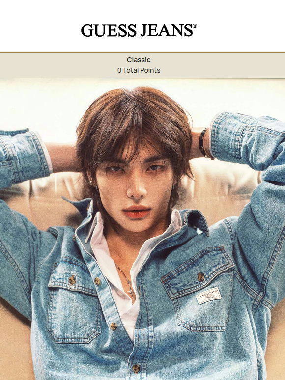 GUESS JEANS x Hyunjin