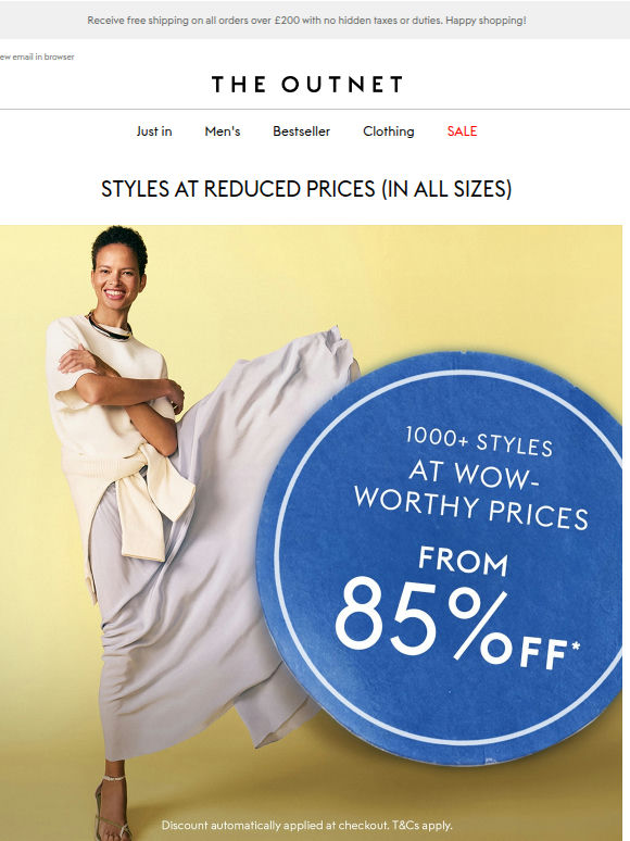 From 85% off... it doesn't get better than this