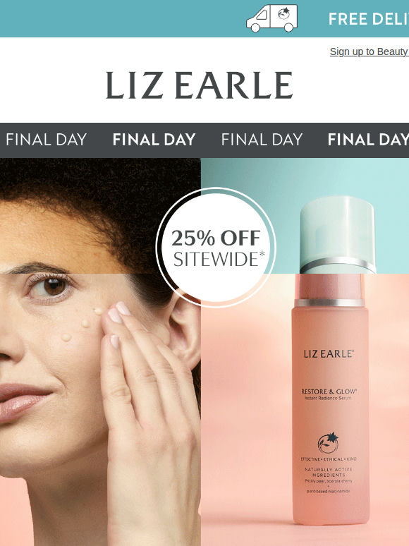 Still thinking about it? 25% off ends tonight