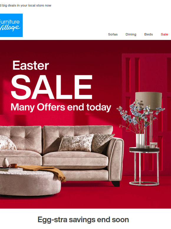 🐣 Last chance for Easter savings! Many Easter offers end today!