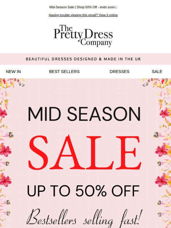 50% Off Bestsellers — Selling Fast! 💐