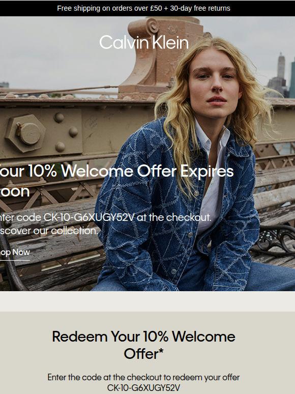 Last Chance: 10% Off.