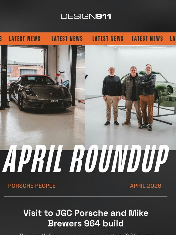 Porsche People: Mike Brewer's 964 build with Carbone Liveries and a visit to JGC Porsche🏁