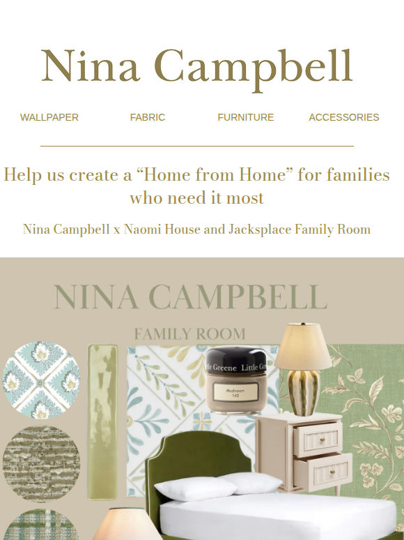 Nina Campbell Family Room Project