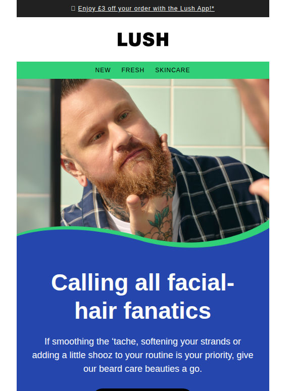 The grooming edit