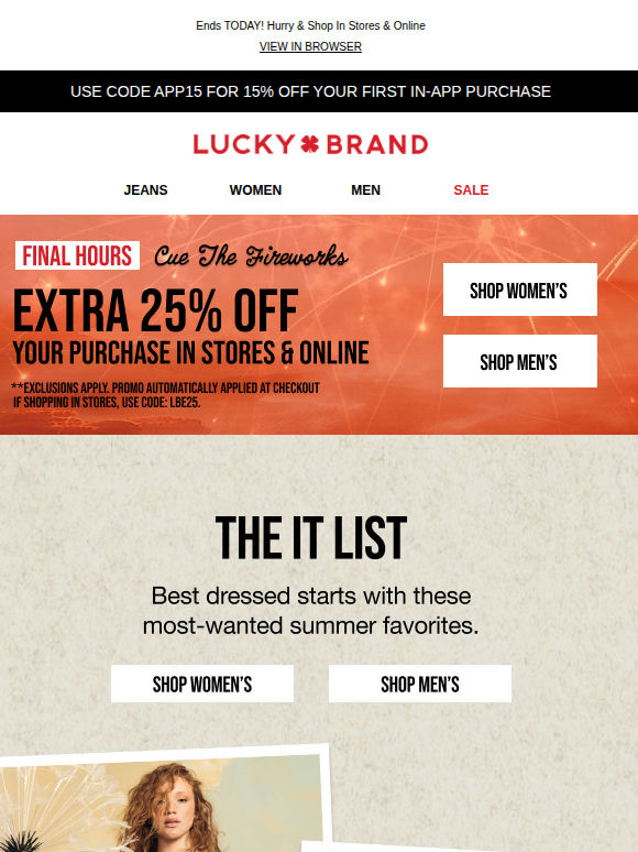 Most-Wanted Summer Faves (+ Extra 25% OFF!)