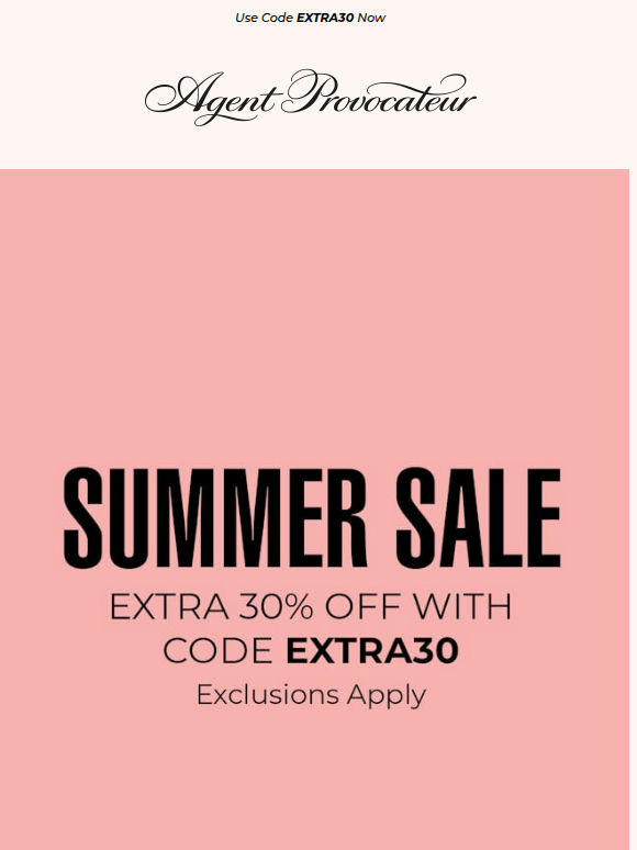 SALE | Extra 30% Off Has Arrived 🔥