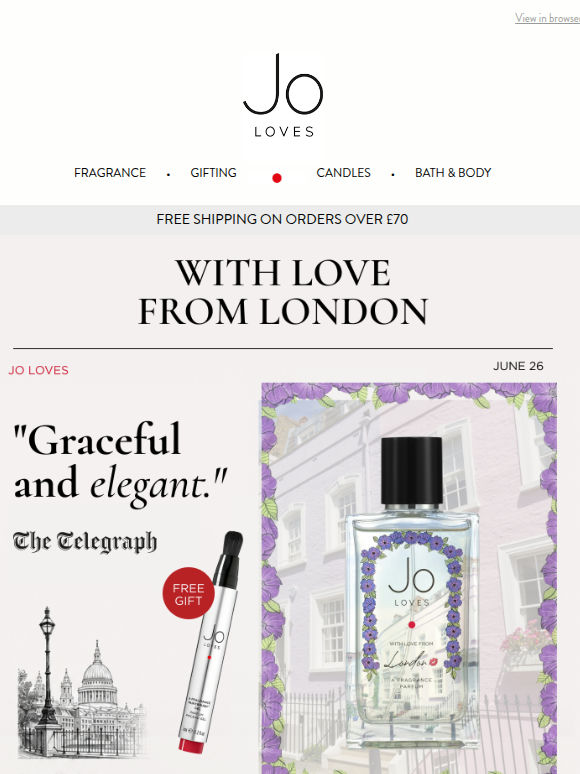 The Telegraph's Fragrance Pick