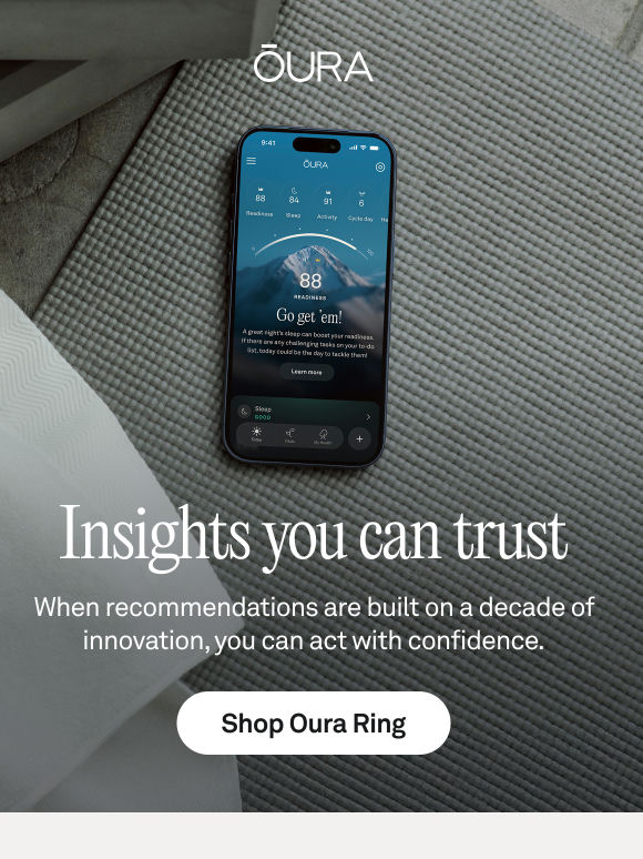 Trust your data. Know your body.