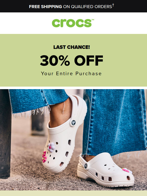 We miss you! Save 30% when you pick out a new pair.