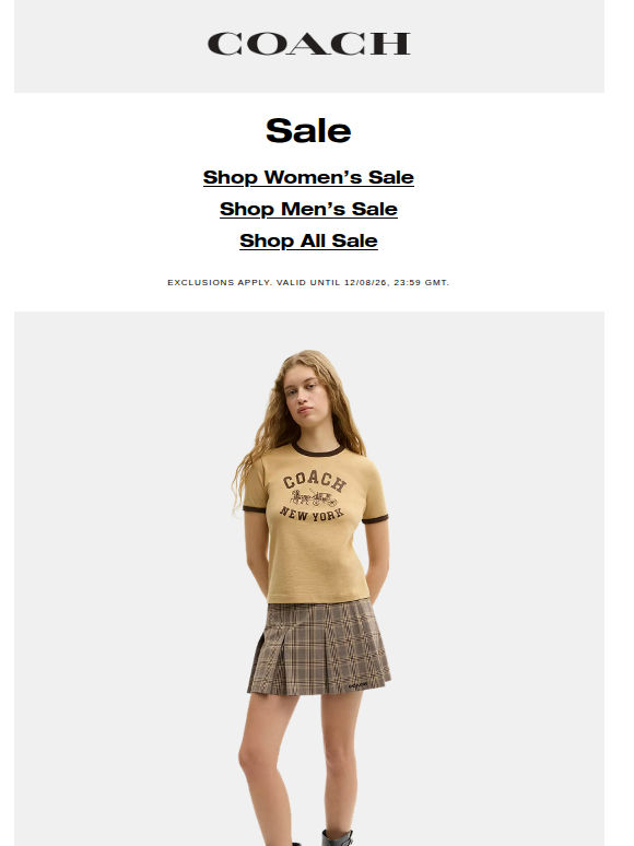 On sale (and selling fast)