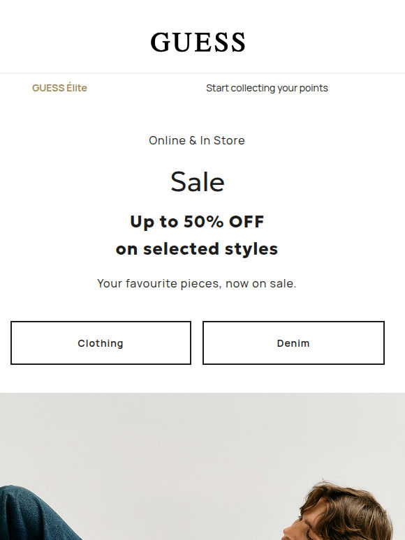 SALE | Up to 50% off your favourites