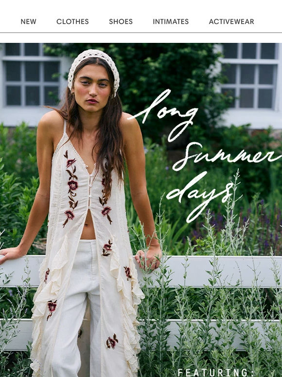 Just Dropped: Long Summer Days