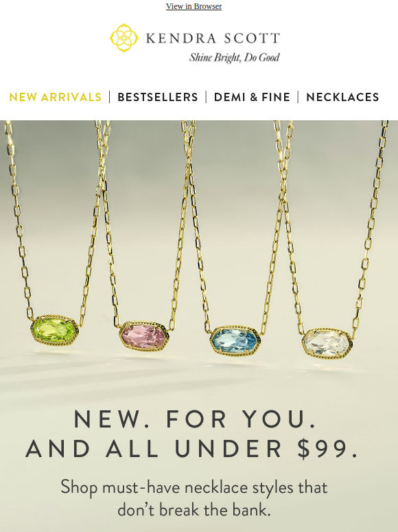 Your Summer Faves, All Under $99​