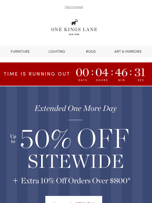 🎉 Extended! Up to 50% Off Sitewide Through Tonight