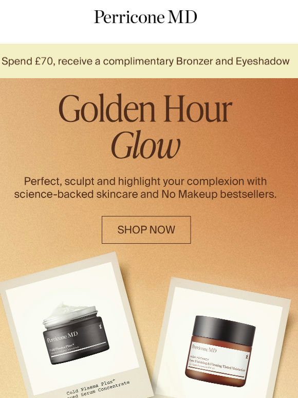 Your Golden Hour Glow Routine..