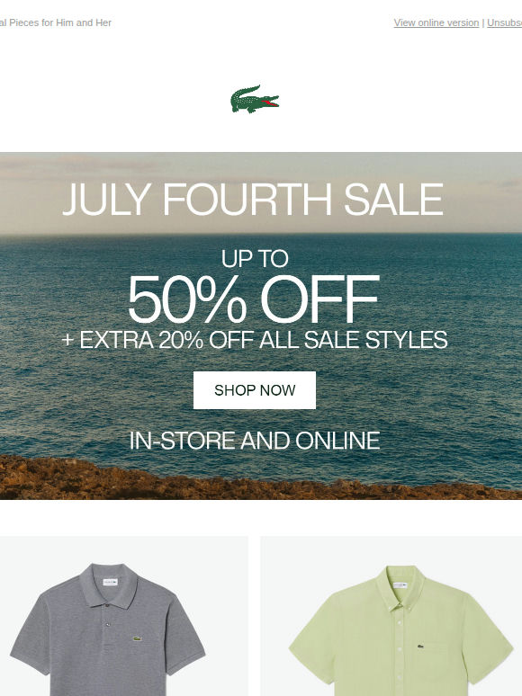 July Fourth Sale Ending Soon
