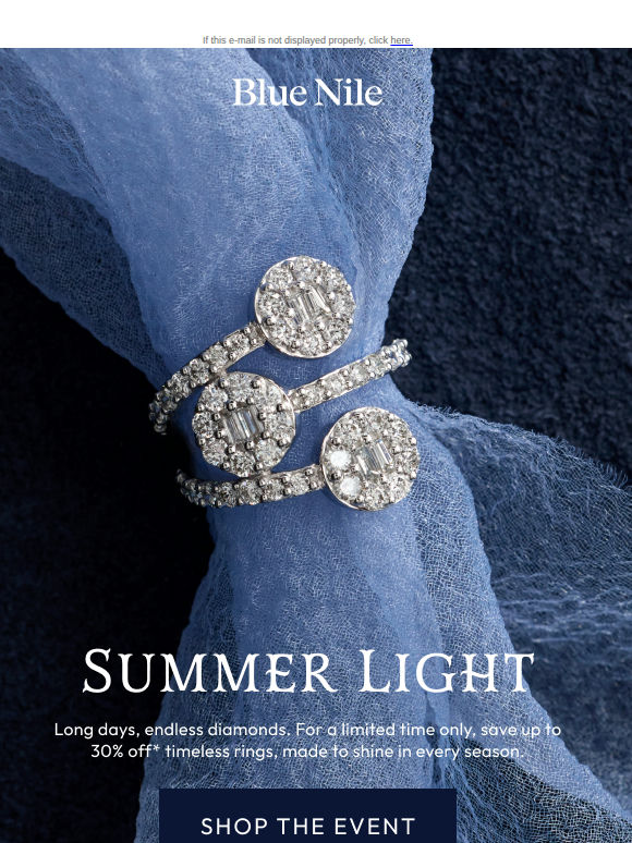Summer-Ready Rings: Save Up to 30% Off* Select Styles