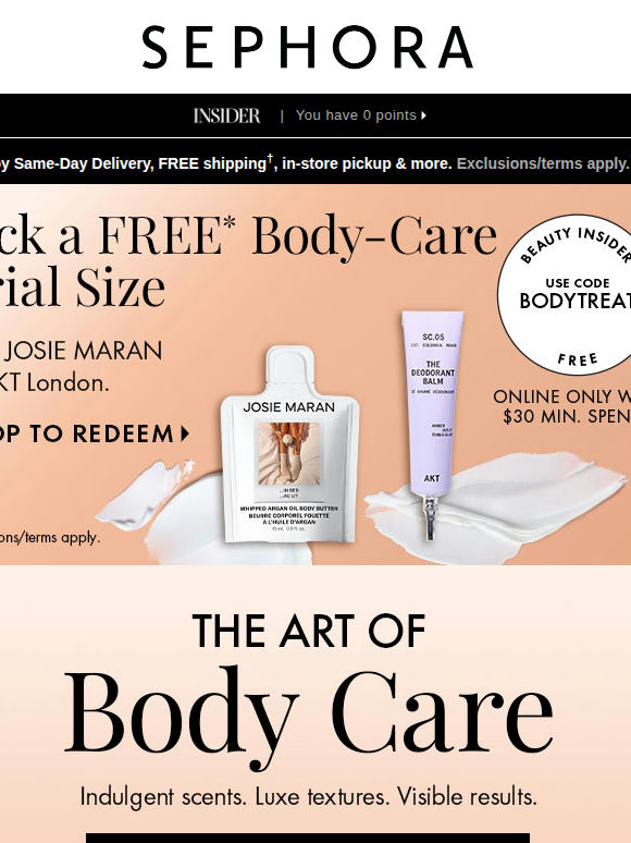 Discover the art of body care