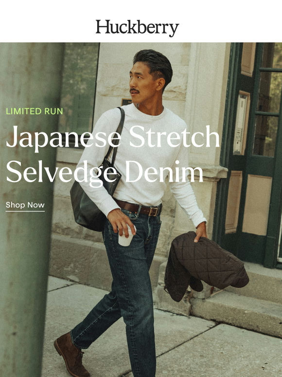 Limited Run: Japanese Stretch Selvedge