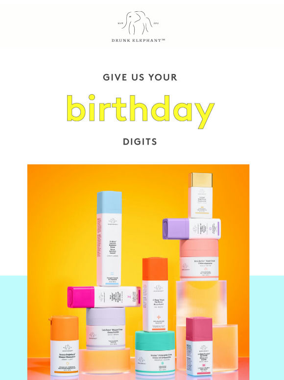 Get Drunk for your birthday!