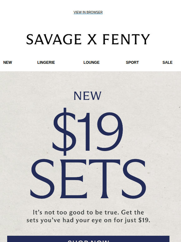 Your $19 Sets Are Waiting