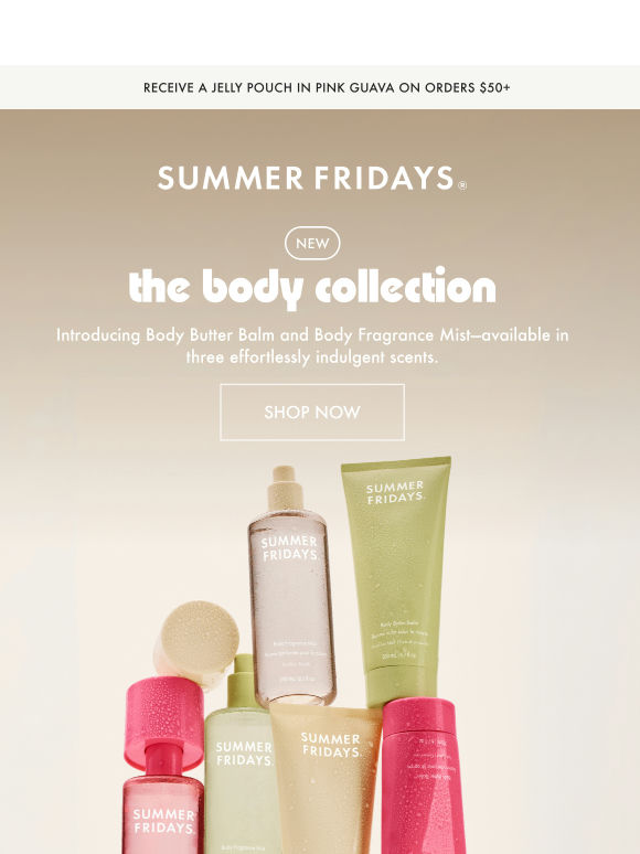 NEW! The Body Collection 🍨🌺🍵