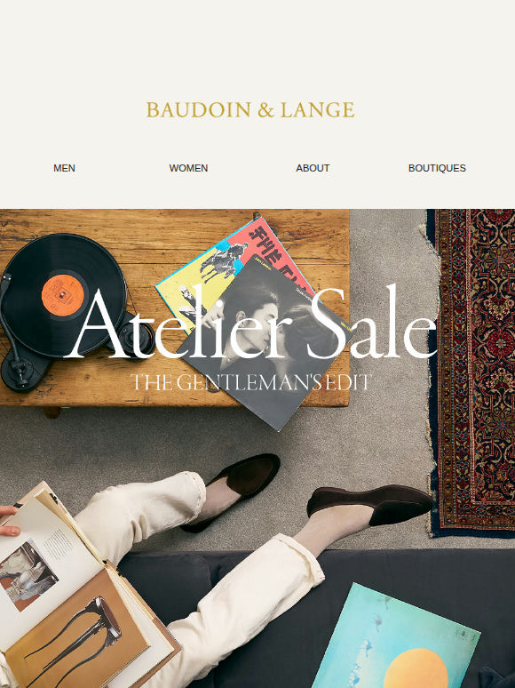Atelier Sale | Curated Selections