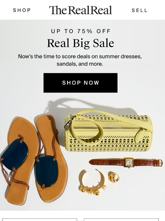 Up to 75% off summer staples