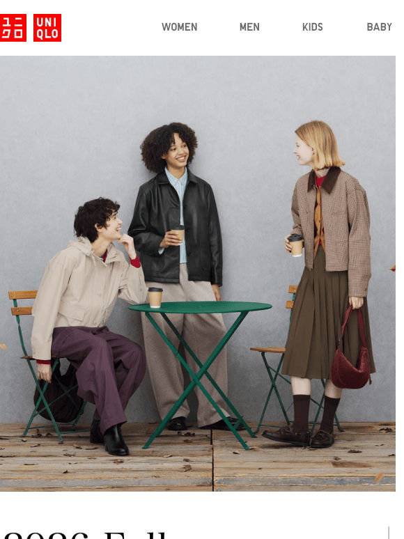 Presenting our 2026 Fall Collection