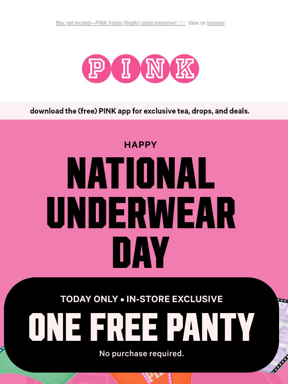 FINAL HOURS ⚠️ 10/$40 Panties