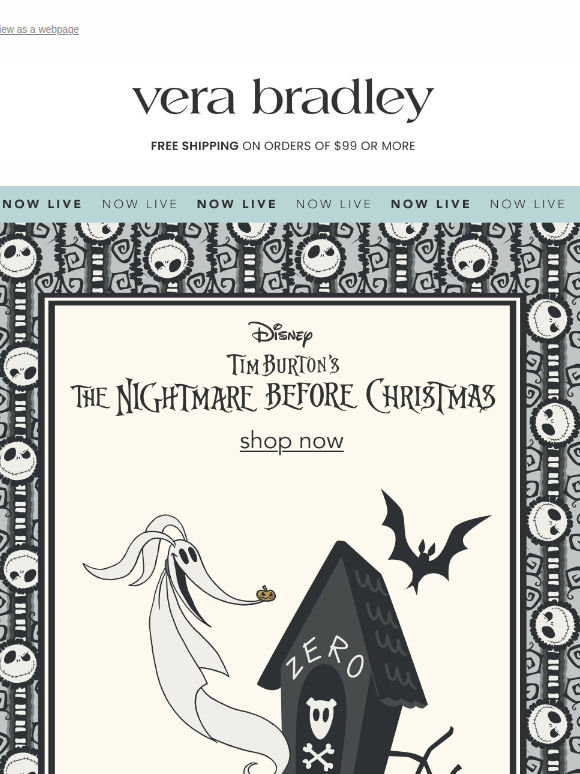 It's here: Tim Burton's The Nightmare Before Christmas 🎃🕸