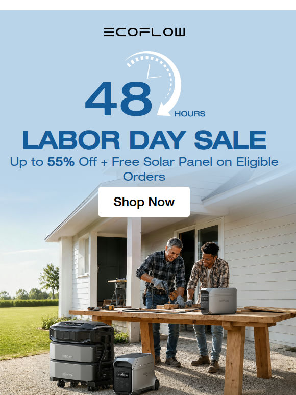 👀 Labor Day Special Power Offer: 2 Days Left