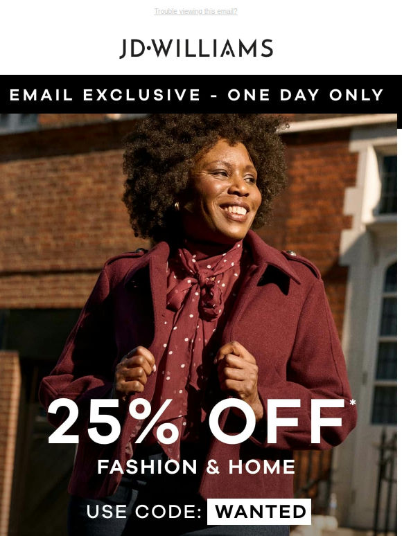 25% off looks good on you 🥰