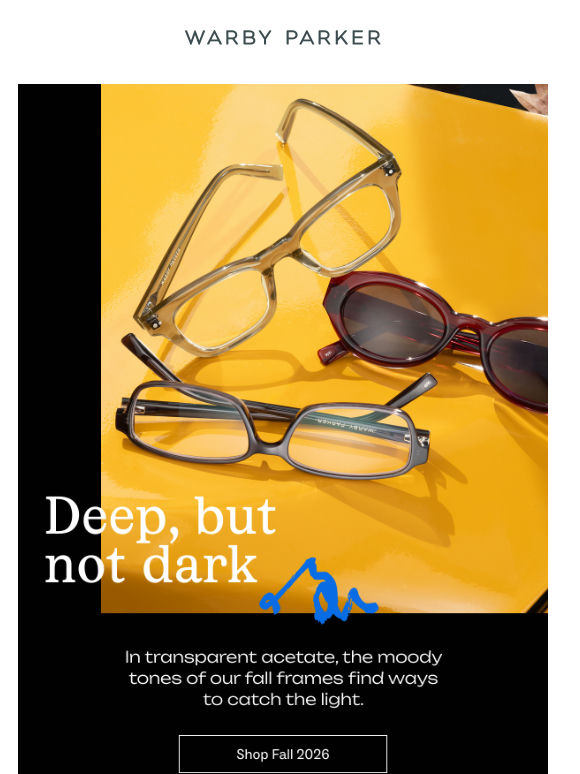 Shadowy new shades