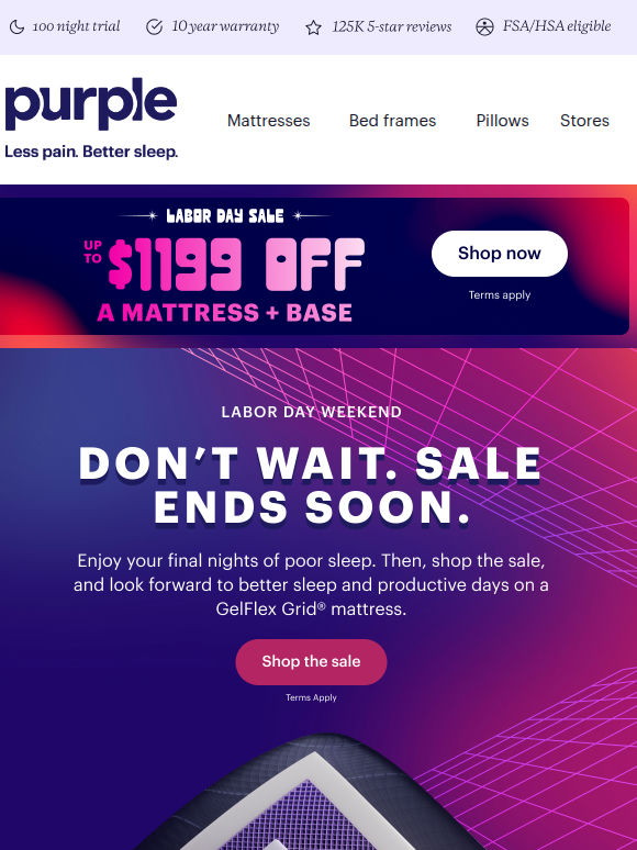 Time’s running out for BIG savings