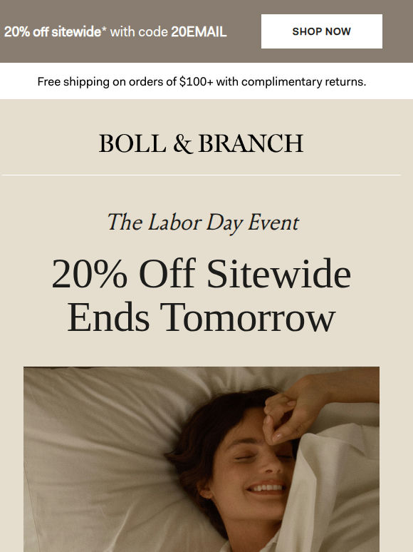 Wrap up your weekend with The Labor Day Sale