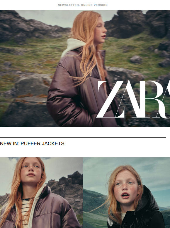 New In: Puffer Jackets