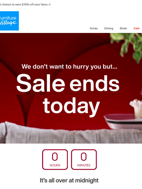 ⏰ Sale Ends Today: Don't miss summer savings!